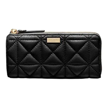 Kate Spade Leather Wallet Unisex Black
