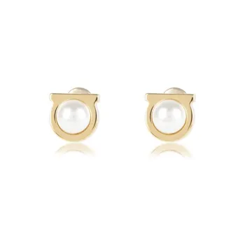 Ferragamo Embellished Stud Earrings