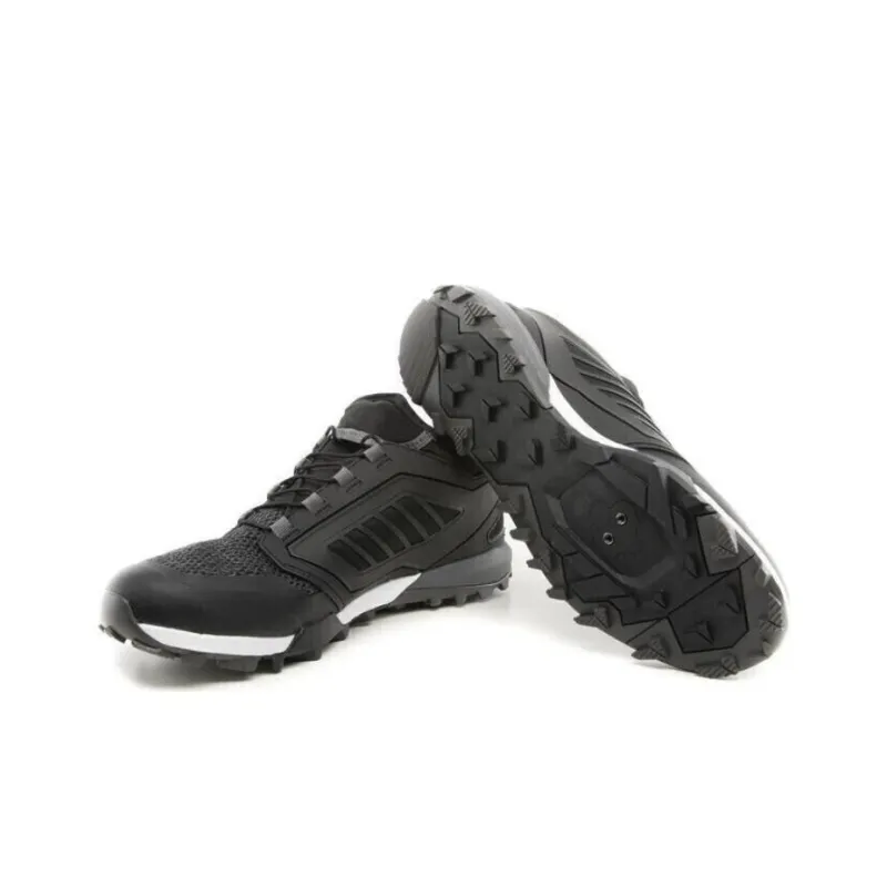 DECATHLON Anti Slip Wear Resistant Low Top Cycling Shoes Unisex Black-3