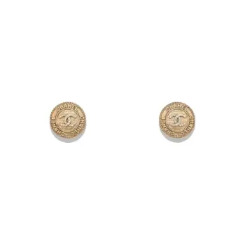 CHANEL Stud Earrings Women's