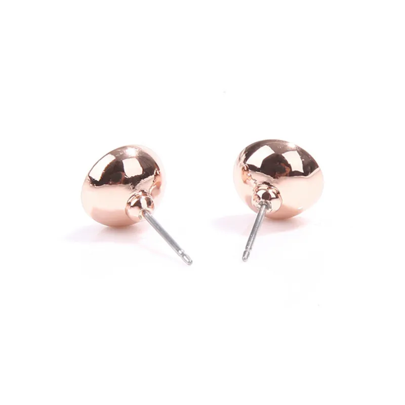 GIVENCHY Faux Crystal Stud Earrings Women's Rose Gold-2