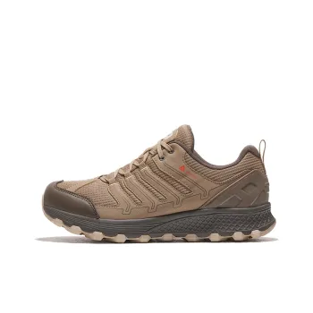 HOT POTATO Cushioning Support Lightweight Breathable Slip-Resistant Low-Top Hiking Trekking Shoes Unisex Brown