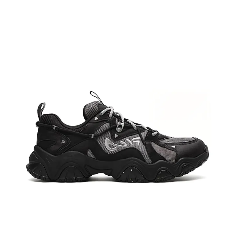 FILA Fluid 4 Sneakers 'Black Grey'-1
