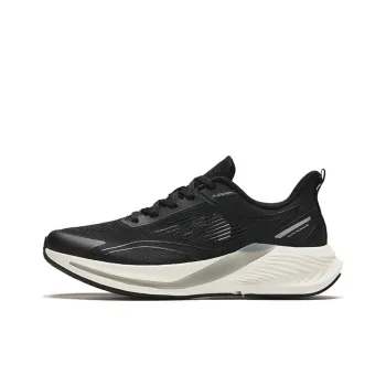 Anta Hydrogen Run 6th Generation Cushioning, Wear Resistant Low Top Running Shoes Women's Black