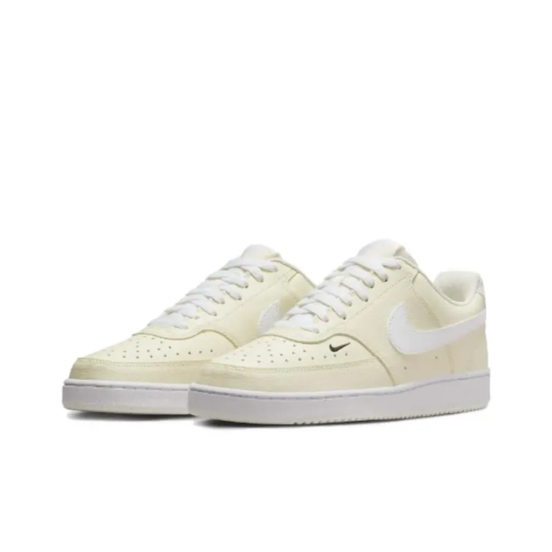 Nike Court Vision Low Next Nature White Black Pale Ivory Women's-2