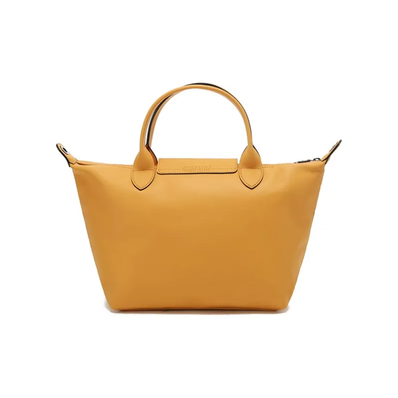 LONGCHAMP Nylon Dumpling Bag, Shoulder Bag, Crossbody Bag, Handbag Women's Almond Yellow-3