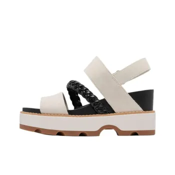 SOREL Joanie Strap Sandals Women's Black Gray Color