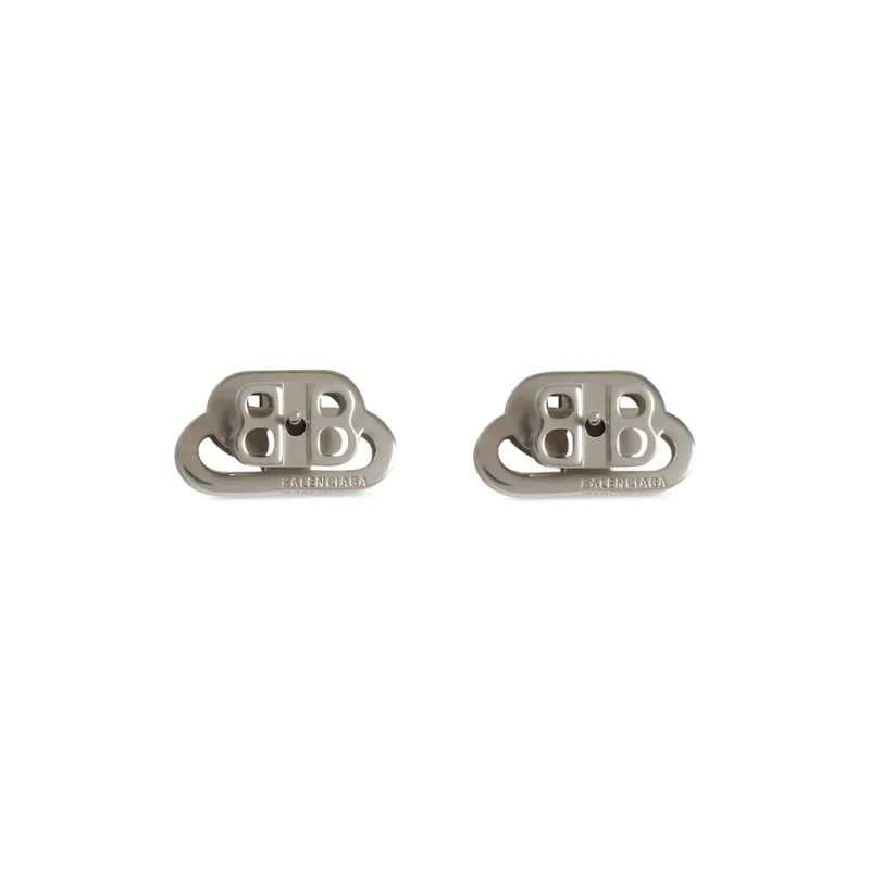 Balenciaga Bb Xs Stud Earrings-1