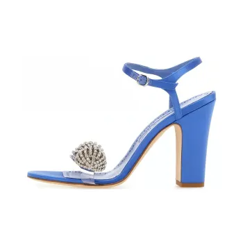 MANOLO BLAHNIK Ostria 90mm Star embellished Sandals