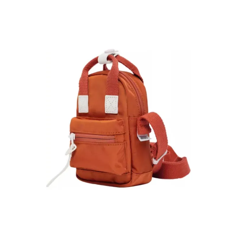 CANVAS REPUBLIC Polyester Cell Phone Pouch Crossbody Bags Mini Women's Orange-1