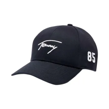 Tommy Hilfiger Cotton Baseball Caps Women's Black