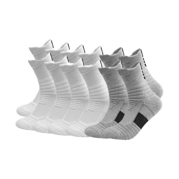 Ledomoda Basketball Socks Men's 8 Pack
