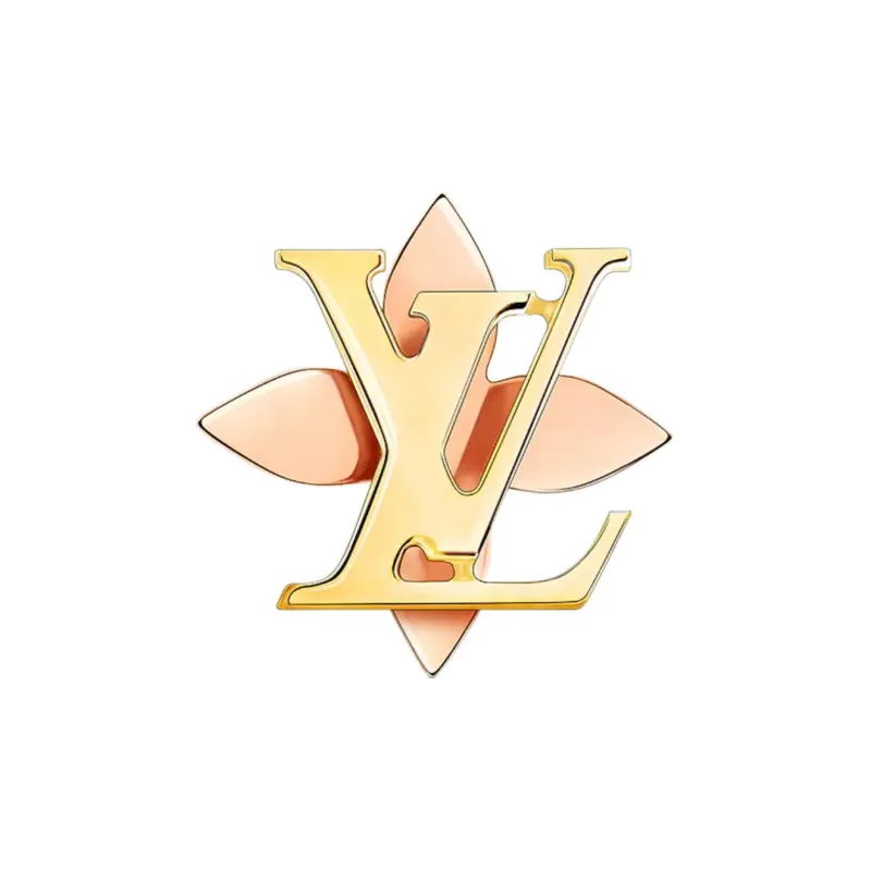 LOUIS VUITTON Idylle Blossom Reversible Stud Pink And Yellow Gold And Diamond - Per Unit-1