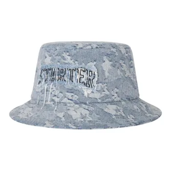 STARTER Cotton Bucket Hats Unisex Blue