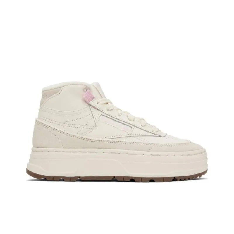 Reebok Women's Club C Geo Mid 'Chalk' Women's-1