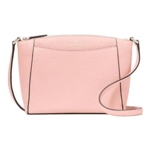 Kate Spade Pebbled Leather Shoulder Bag, Crossbody Bag Women's Tea Rose