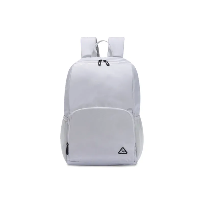 PEAK Fabric Backpack Regular Unisex Silver Gray/Beige Yellow/Maple Leaf Red/Tranquil Black-0