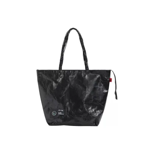 FLOAT PVC Tote Bag, Shopping Bag, Shoulder Bag, Handbag Unisex Black