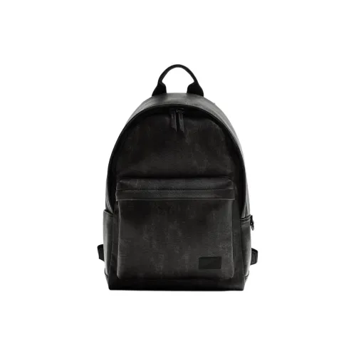 ZARA Backpacks Black