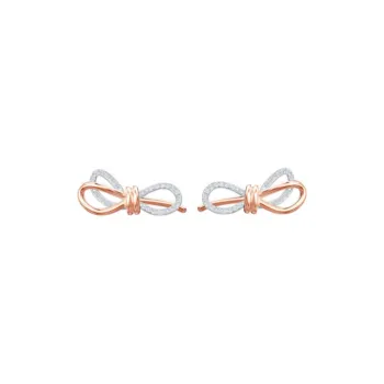 Swarovski Lifelong Bow Stud Earrings Women's
