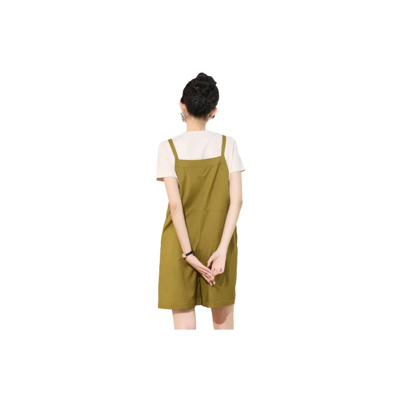SMEN Overalls Women's Tea Brown-0