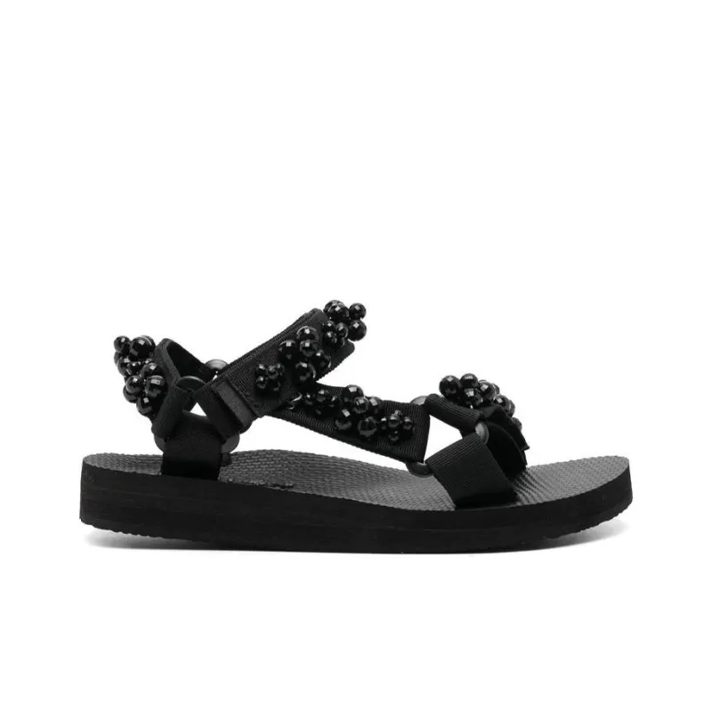 Arizona Love Trekky Fashion Slippers Women's Black-1