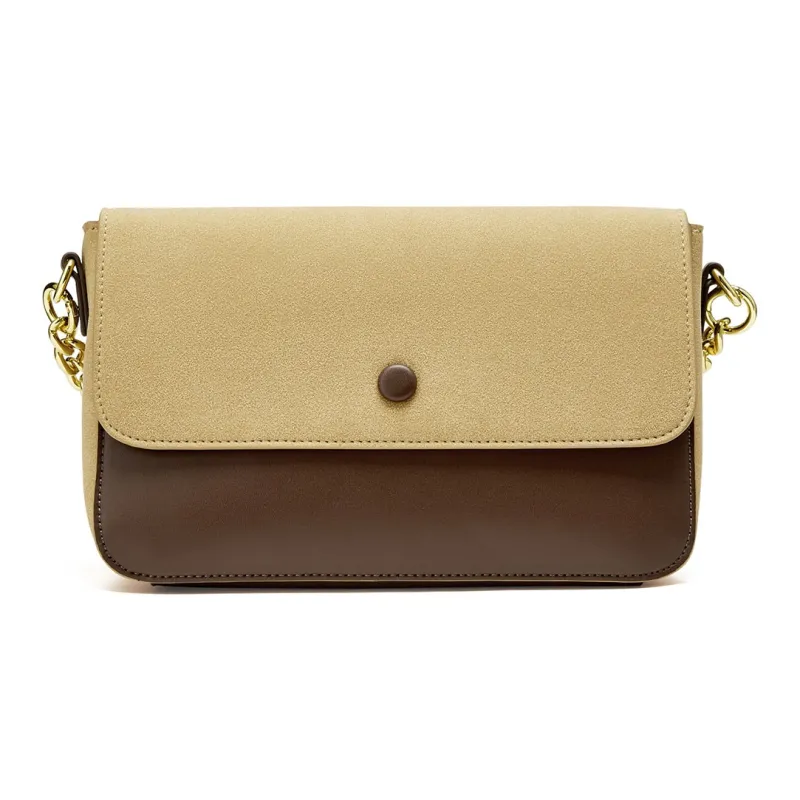 JOSINY Effortless Mori Style Shoulder Bag Regular Women's Black/Apricot/Brown-4