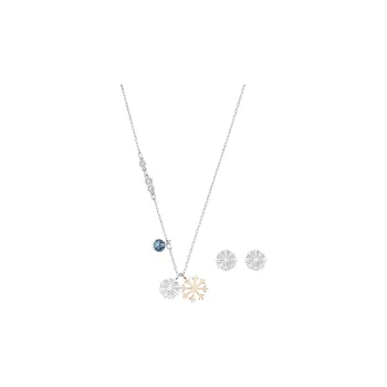 Swarovski Duo Stud Earrings Women's