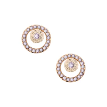 COACH Alloy Stud Earrings Women's Gold