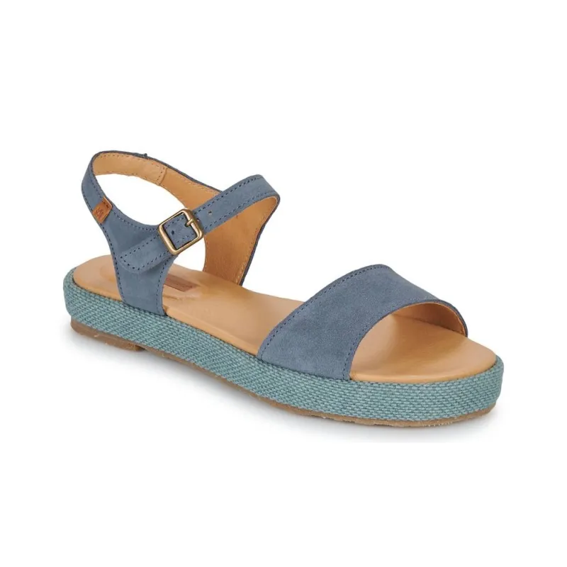 El Naturalista BOSANA One Strap Sandals 3cm Women's Blue-7
