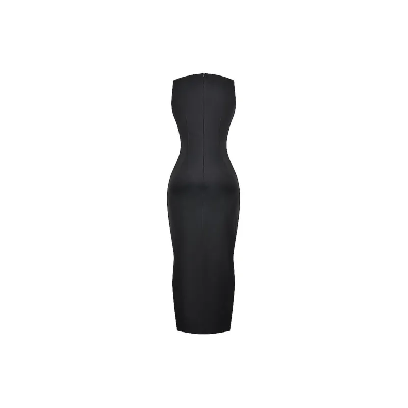 HOUSE OF CB FILOMENA Sleeveless Dress Women's BLACK/Black-1