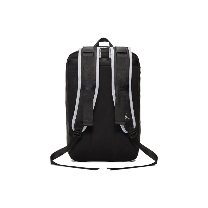 Jordan Polyester Computer Basketball Bag Backpack Regular Unisex White Gray-2