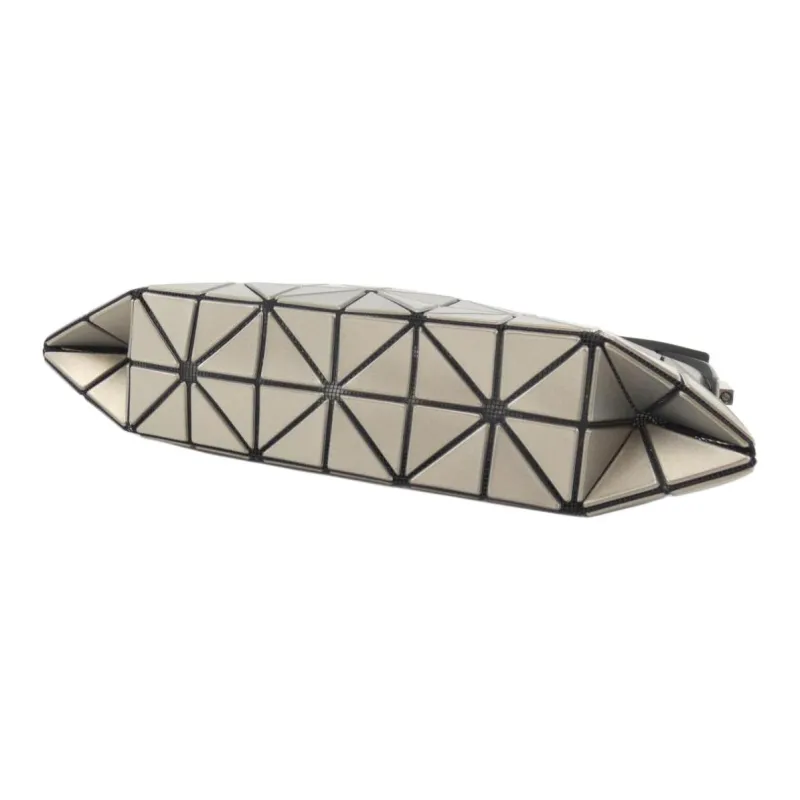 ISSEY MIYAKE Polyvinyl Chloride Resin Tote Bag, Shopping Bag, Handbag, Shoulder Bag Women's Metallic-1