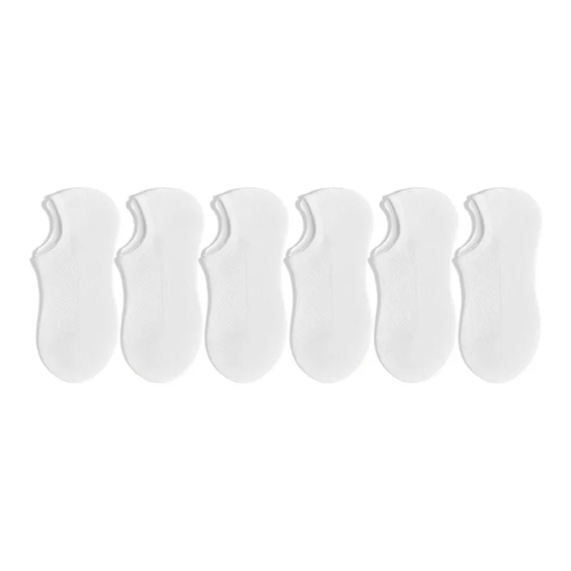 Moremoli No Show Socks Men's Mixed 6 Pack-2