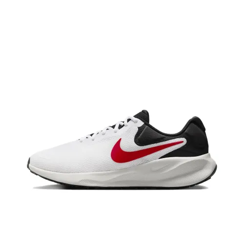 Nike REVOLUTION 7 Running Shoes Men Low-Top White/Black