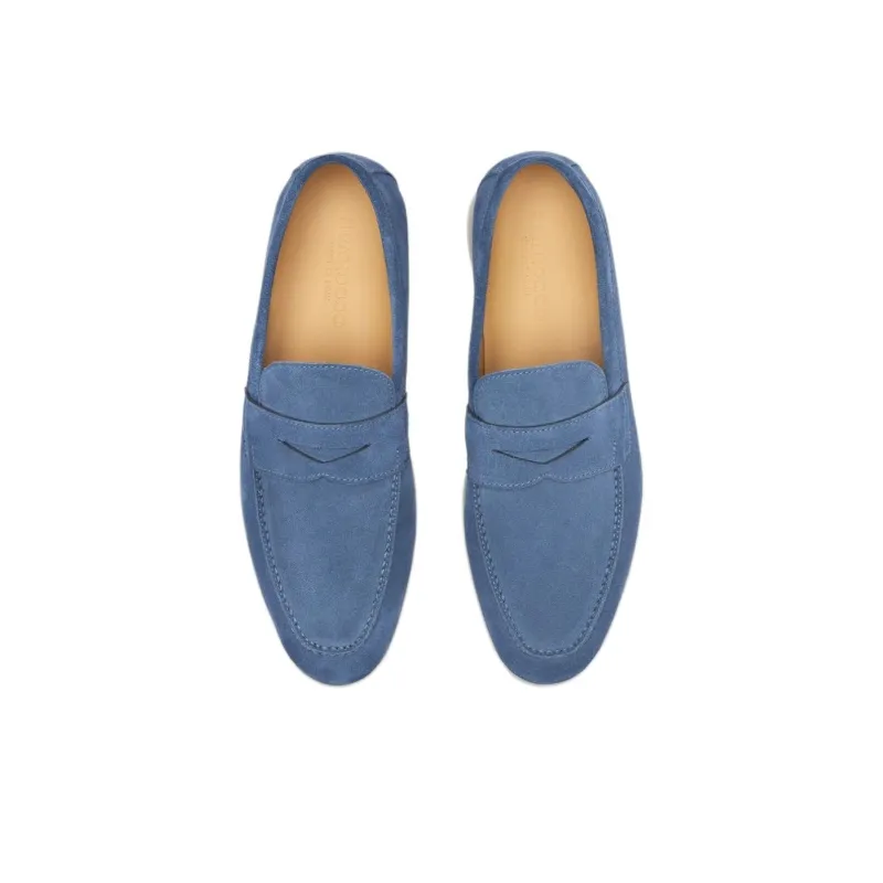 SCAROSSO Luciano Almond Toe Loafers-3