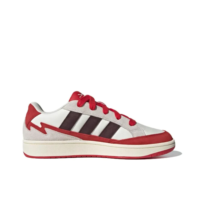 Adidas CARD LOW TRAINERS Cushioning Wear Resistant Low Top Skateboard Shoes Unisex Red-1
