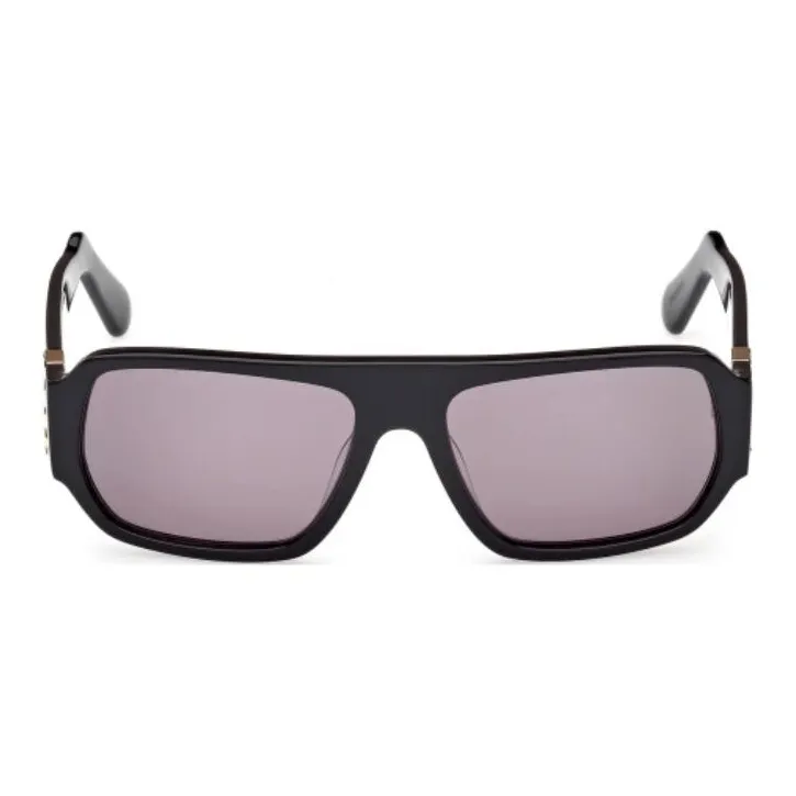 GCDS Geometric frame Sunglasses-1