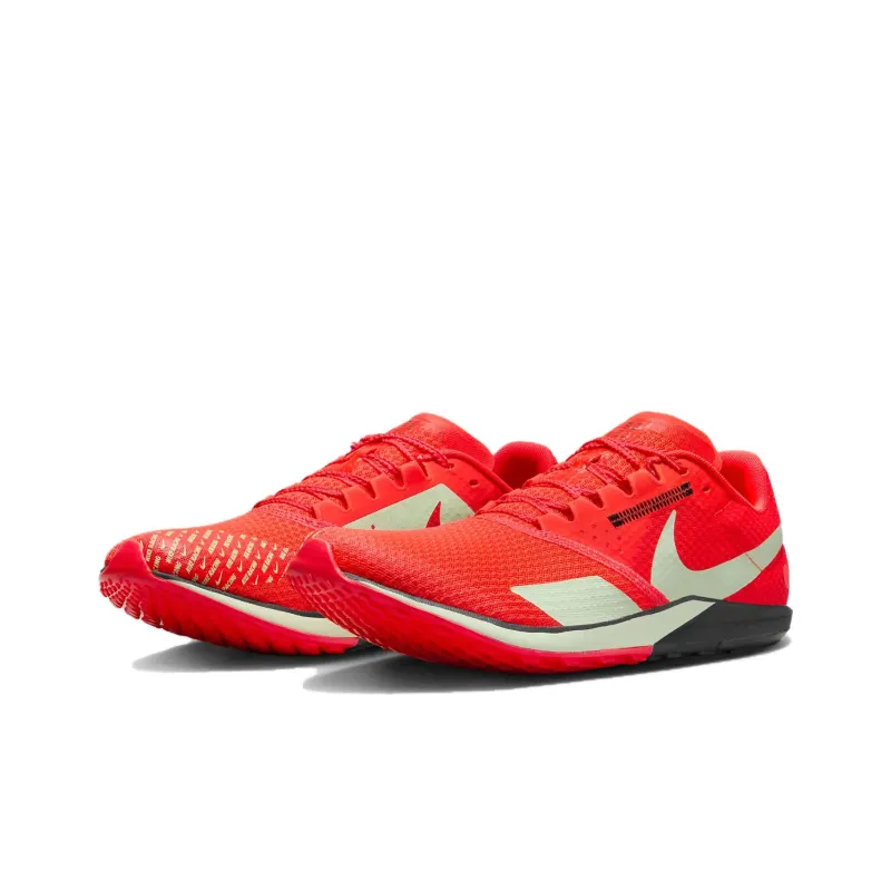 Nike Zoom Rival Waffle 6 Cushioning Wear Resistant Low Top Running Shoes Unisex Red Green-2