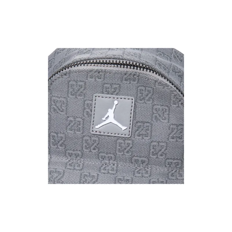 Jordan Polyester Backpack Small Size Unisex Concrete Gray-2