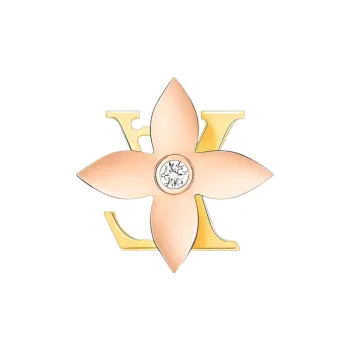 LOUIS VUITTON Idylle Blossom Reversible Stud Pink And Yellow Gold And Diamond   Per Unit