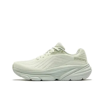 Saucony Cushioning Breathable Low Top Casual Running Shoes Women's Light Blue