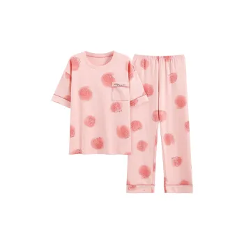 Mulong Family Pajama Set Women's Pink