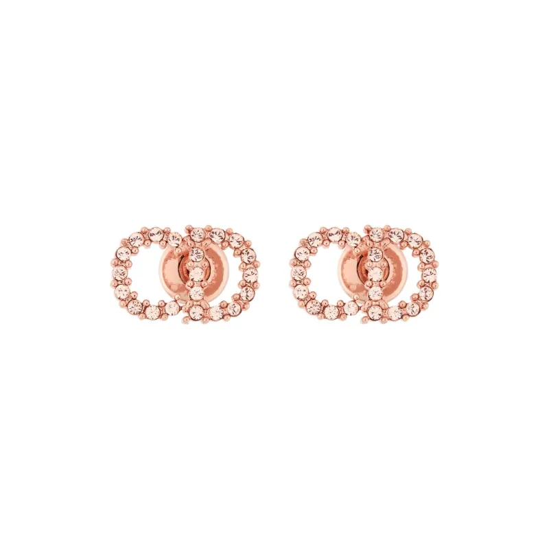 DIOR Stud Earrings Women's Rose Gold-0
