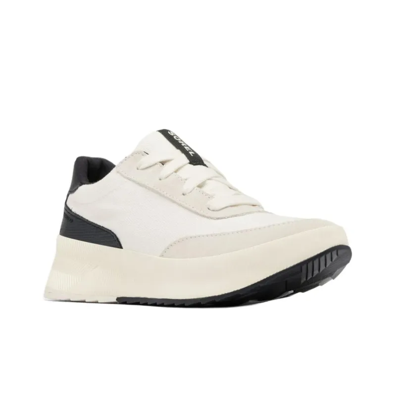 SOREL Low-Top Casual Shoes Women's Black White-2