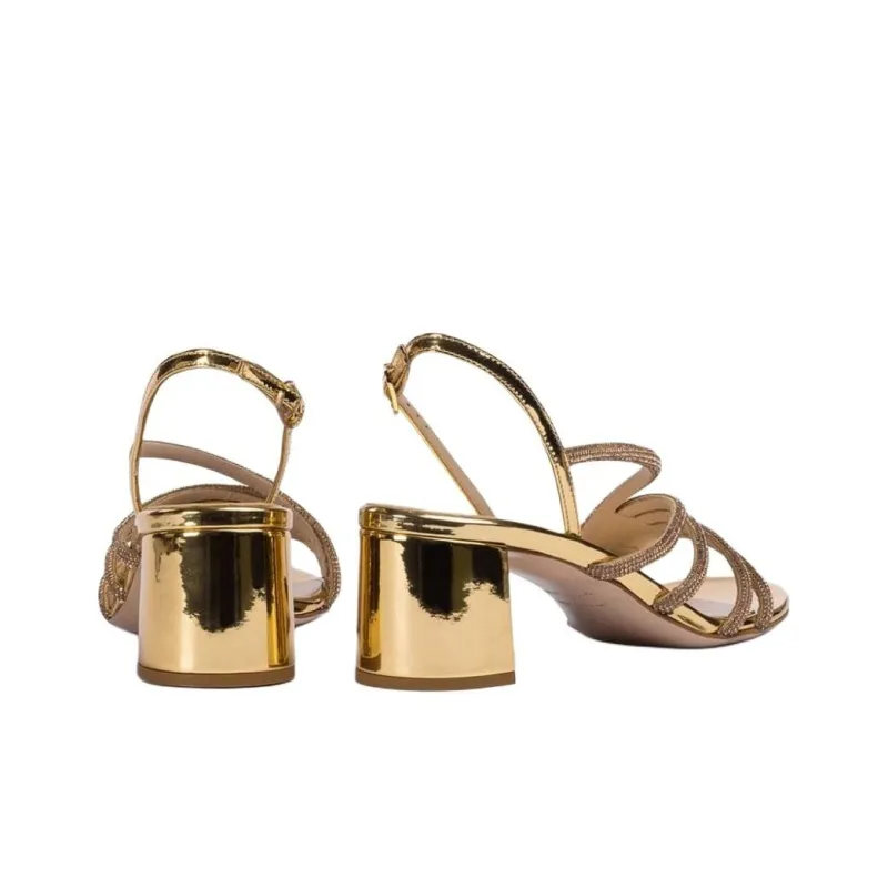 Le Silla Scarlet 60mm Crystal Sandals Women's-4