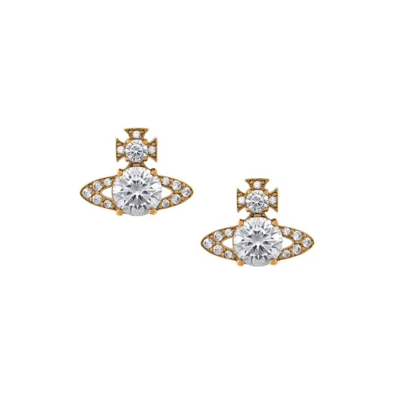 Vivienne Westwood Ismene Orb Stud Earrings-0