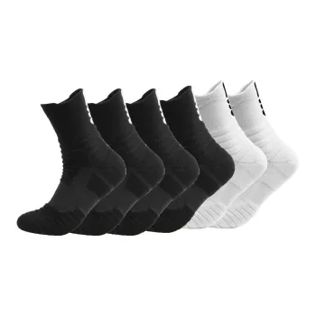 Ledomoda Basketball Socks Men's 6 Pack