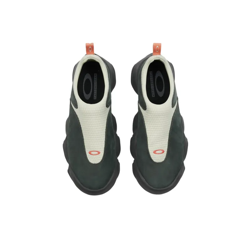 Brain Dead Oakley Factory Team Slip Resistant Low Top Outdoor Shoes Unisex Beige Green-3