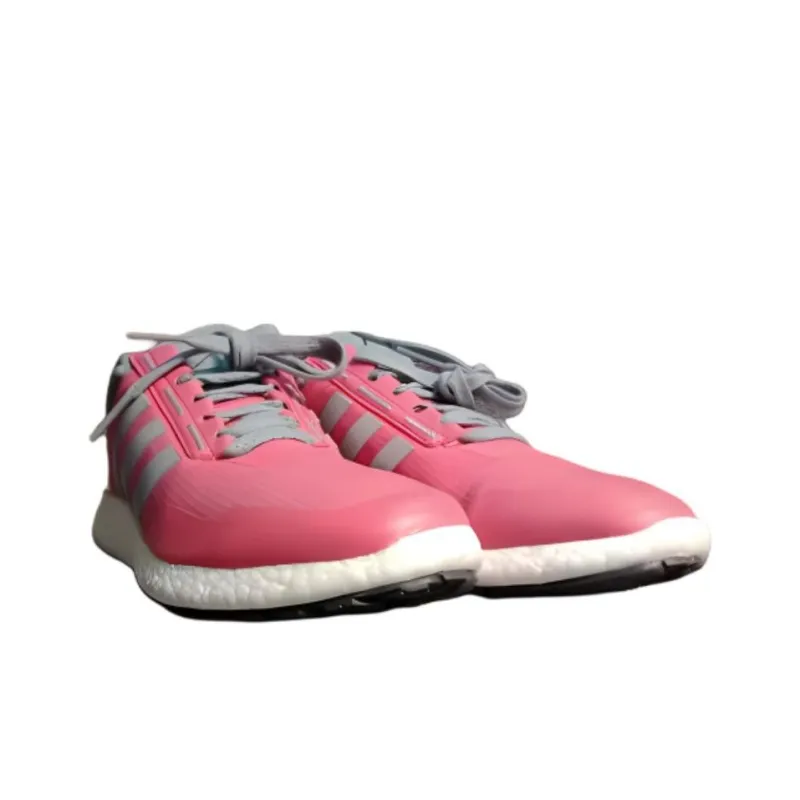 Adidas Rocket Boost Anti Slip Wear Resistant Low Top Running Shoes Women's Red-2